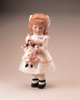 The molded felt “Emily and The Enchanted Doll” was released in 1984 in an edition of 150.