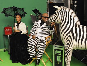 Cee-Lo Green & Zebra