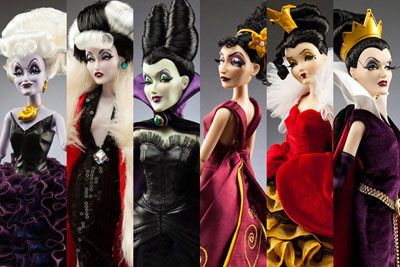 disney villains doll collection