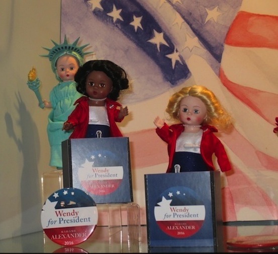 Toy Fair: Entering the presidential race, doll candidates have something to say about US, us!
