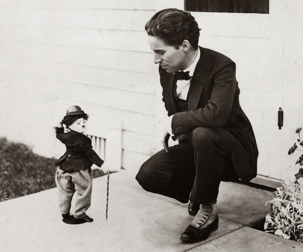 5 Charlie Chaplin and tramp doll 1917