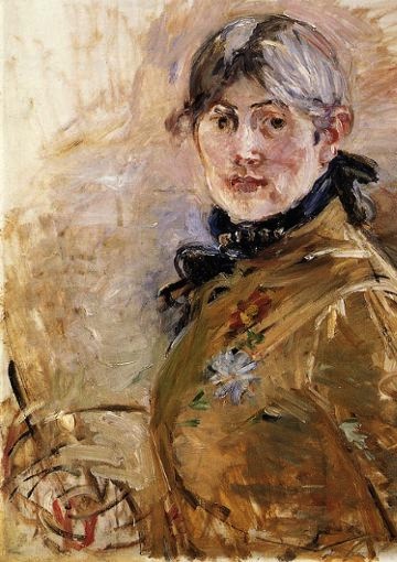 berthe morisot selfportrait