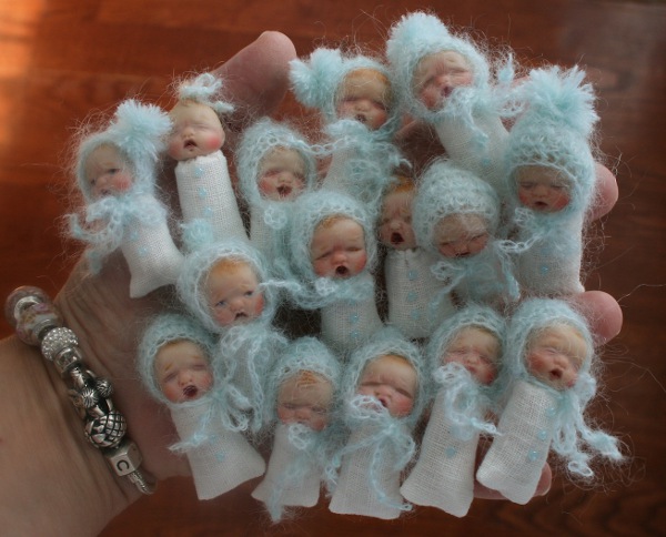 OOAKLittle Babies polymer