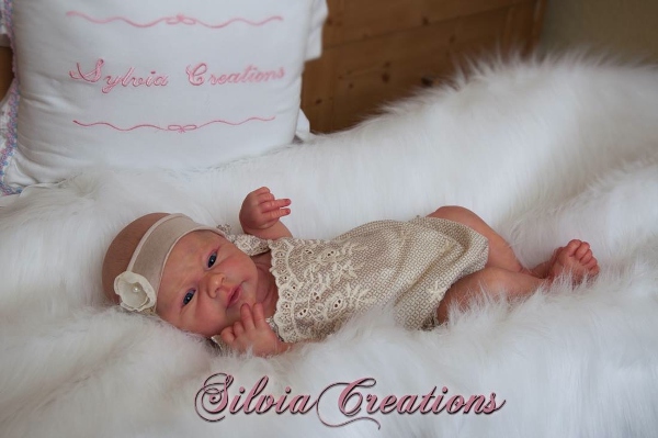 Custom Amelia reborned by  Silvia Creations