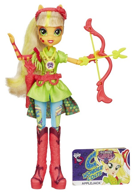 My Little Pony Equestria Girls Wondercolts Sporty Style Deluxe Doll- Applejack