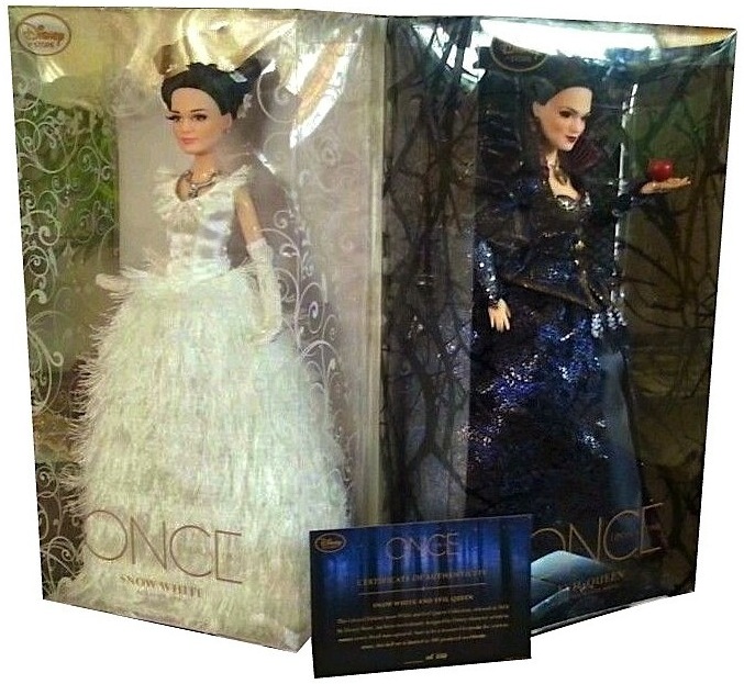 D23 dolls in their licensed, highly sought-after packaging.