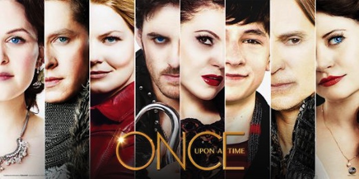 The OUAT cast, which had been growing larger every season.