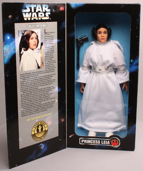 Fashion doll version of Carrie as Leia