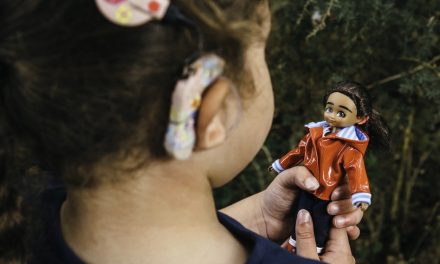 Doll with a Difference: Mia with cochlear implant
