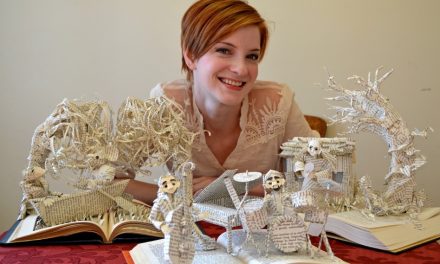 Storyteller: Jodi Brown turns literary characters into 3-D paper figures