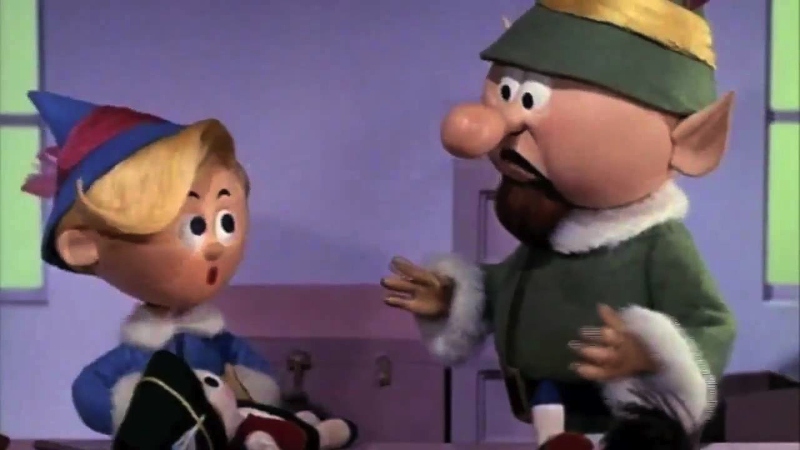 Hermey the elf telling “the man” that he wants to be a dentist!