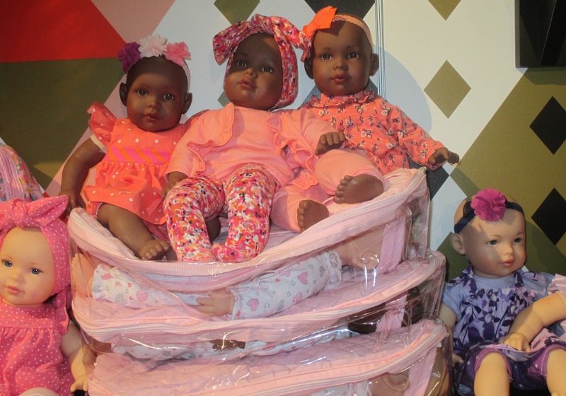 FAO Schwarz African-American baby dolls