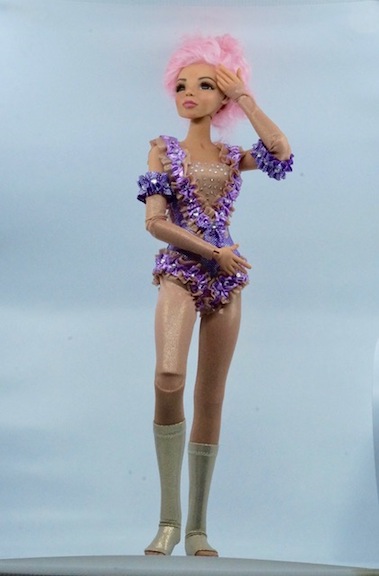 Full-body BJD doll of Anne Wheeler