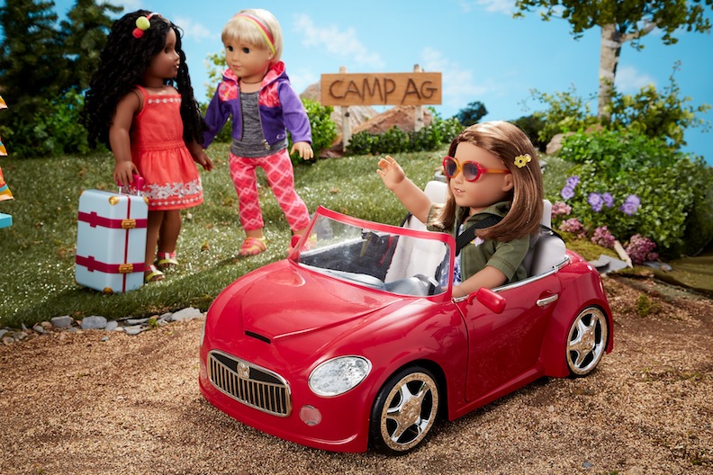 American Girl remote-controlled car