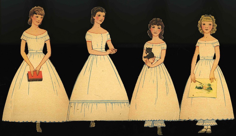 Little women cheap paper dolls