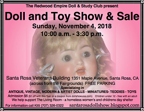 Santa Rosa Doll and Toy Show and Sale