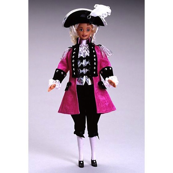 Barbie as George Washington