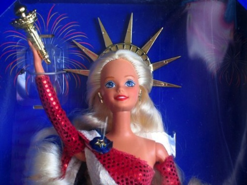 FAO Schwarz Statue of Liberty Barbie doll