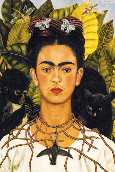 Frida Kahlo with Thorn Necklace