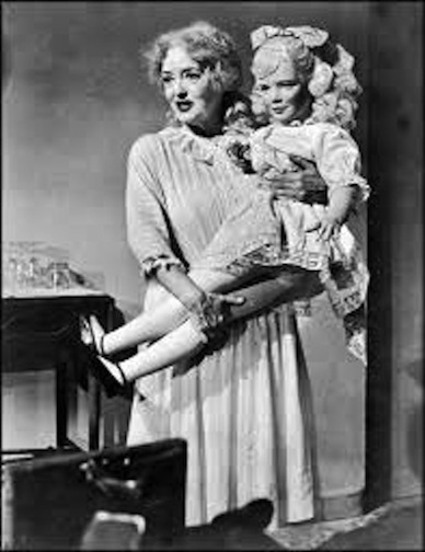 Bette Davis and Baby Jane doll
