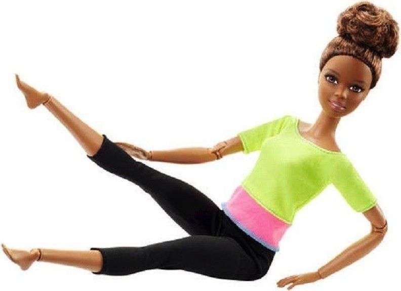 African American Yoga Made to Move doll