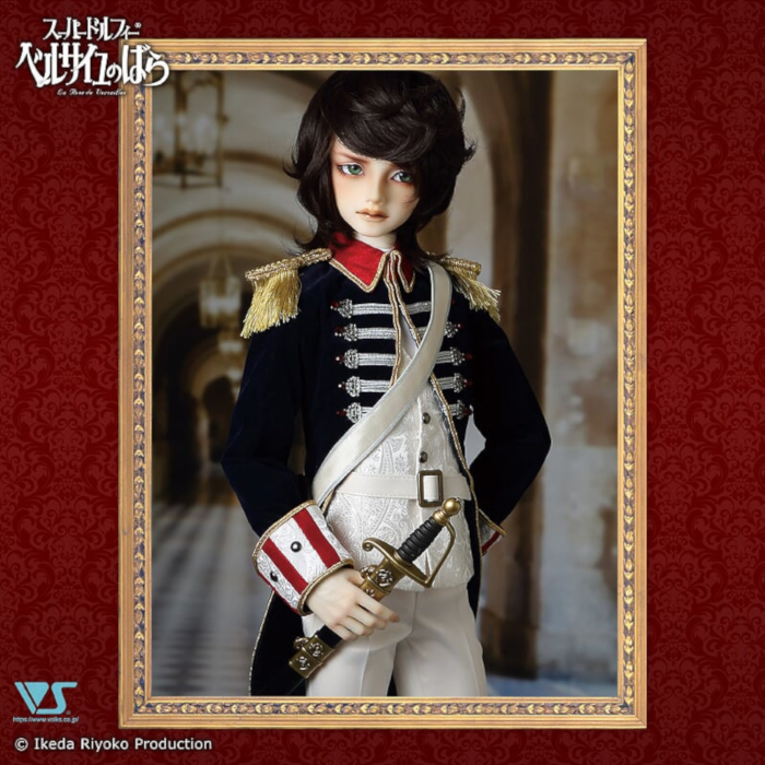 Volks' Super Dollfie André Grandier, Gardes Françaises © Ikeda Riyoko Production 「創作造形©ボークス・造形村」 © 1998-2019 VOLKS INC. All rights are reserved.