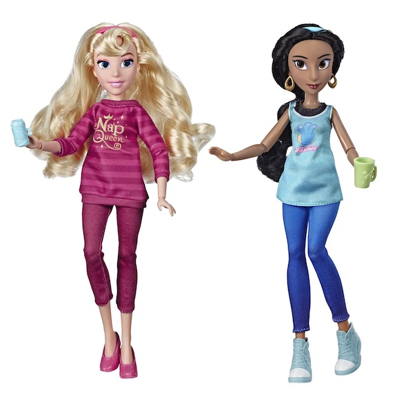 Disney Princess Ralph Breaks the Internet Movie Dolls Aurora and Jasmine