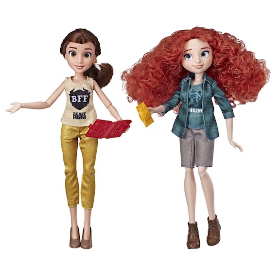 Hasbro's Disney Princess Ralph Breaks the Internet Movie Dolls setBelleandMerida