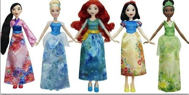 Hasbro Royal Shimmer five dolls