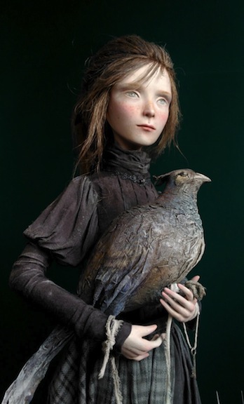 Tina and Bird by Anna Zueva