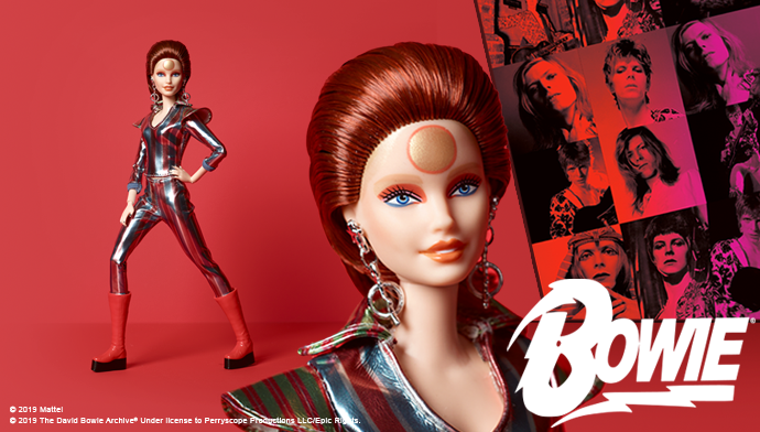 Barbie x David Bowie Doll