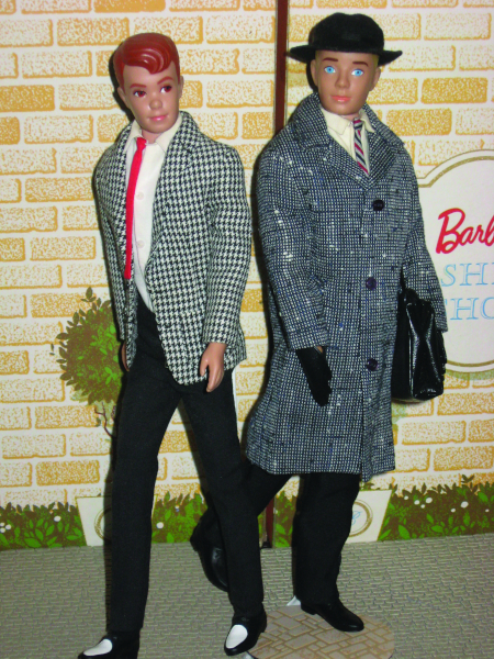 Ken’s buddy Allan (left) was also billed as a boyfriend for Barbie’s friend Midge.