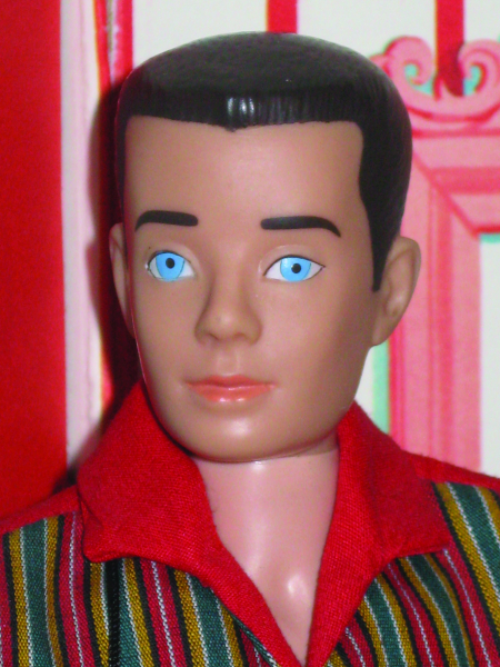 Black hair ken discount doll