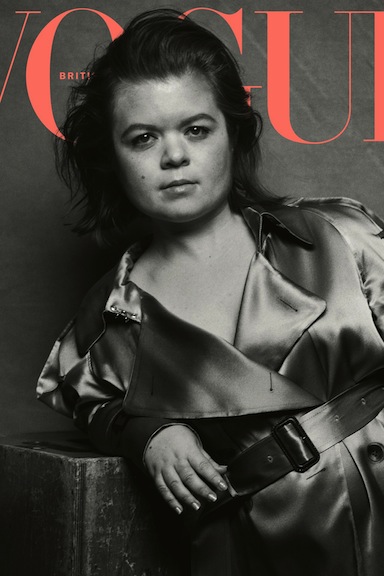 Burke achieved a personal milestone and a societal one, too, when she became the first little person to ever be on the cover of Vogue magazine.