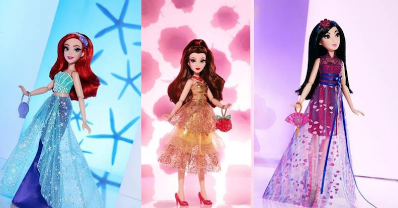 Hasbro unveils new versions of Disney’s enduring princesses. Here are the first three of the brand-new Disney Princess Style Series.