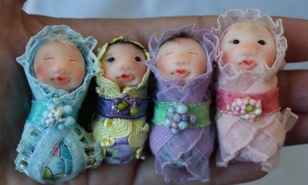 Sugarplum Fairies and Pixies: Judy Pollard’s dolls sprinkle Christmas magic