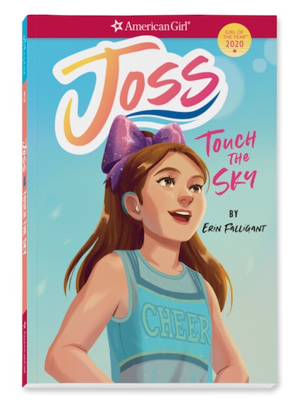 The second book in the Joss series: Touch the Sky details her cheerleading victories and challenges.