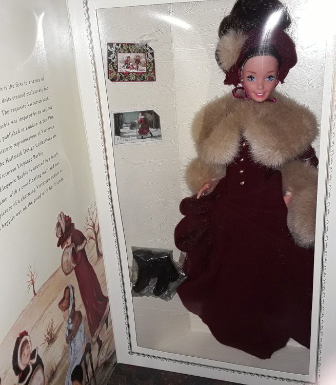 Victorian lady barbie discount worth