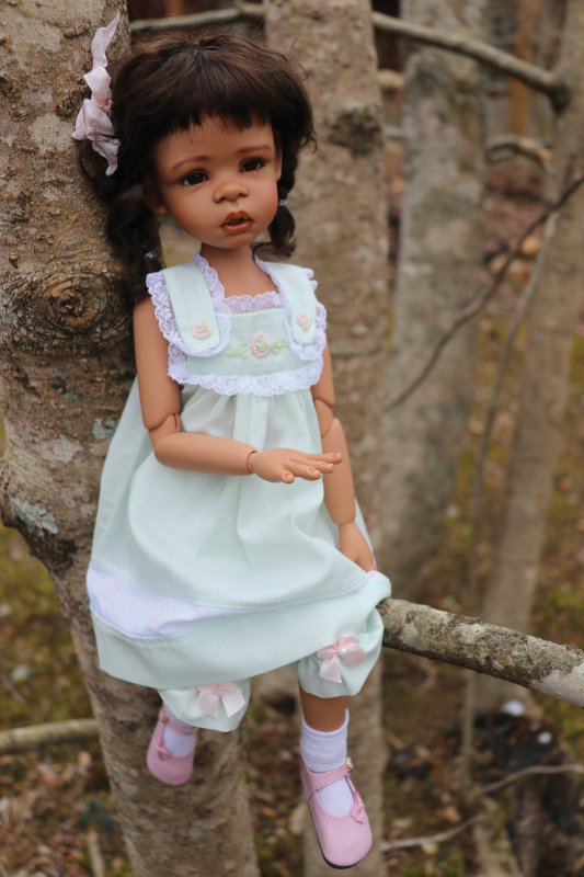 Anaya is a 17-inch BJD by Kaye Wiggs. A limited edition of 20 dolls cast in tan resin is available exclusively to DOLLS readers.