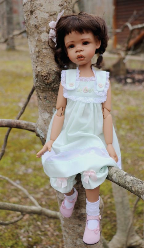 Anaya is a 17-inch BJD by Kaye Wiggs. A limited edition of 20 dolls cast in tan resin is available exclusively to DOLLS readers.