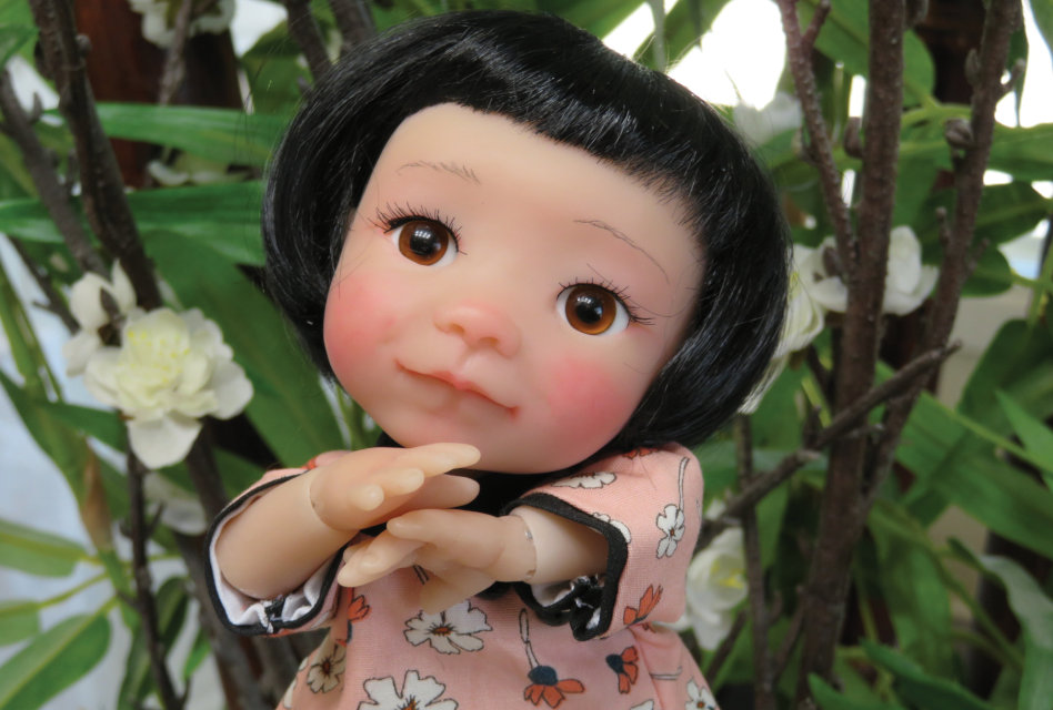 Lovely Lilly: Pat Moulton creates a new BJD exclusively for DOLLS readers