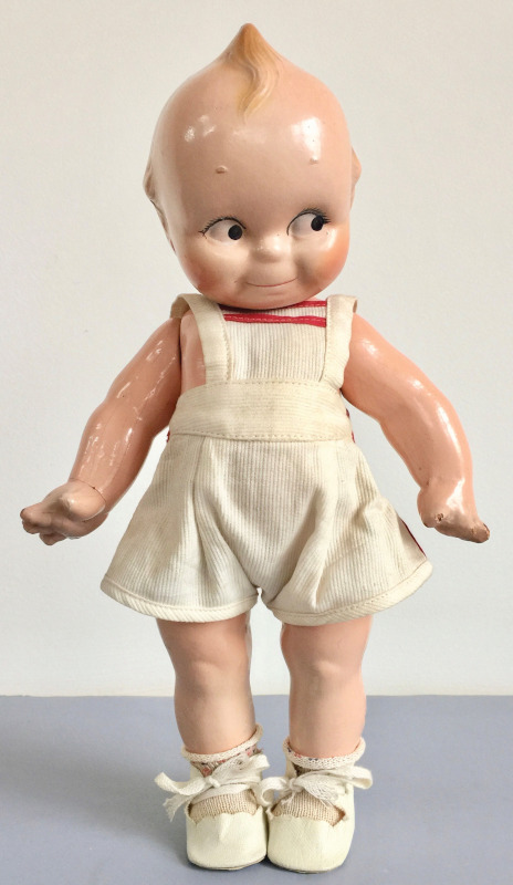 A sales kewpie doll