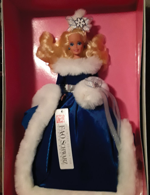FAO Schwarz 1990 Winter Fantasy Barbie