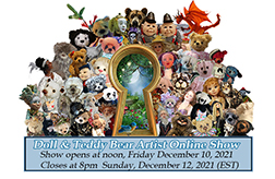 Doll & Teddy Bear Artists Online show