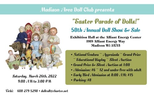 Easter Parade of Dolls, 50th Annual Doll Show & Sale