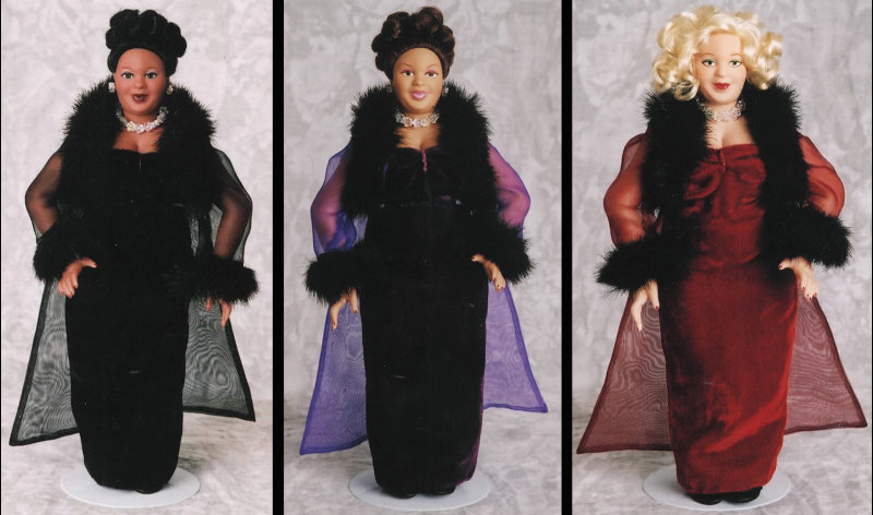 Big Beautiful Dolls, the first plus-sized fashion-doll line, was co-created by Georgette Taylor.