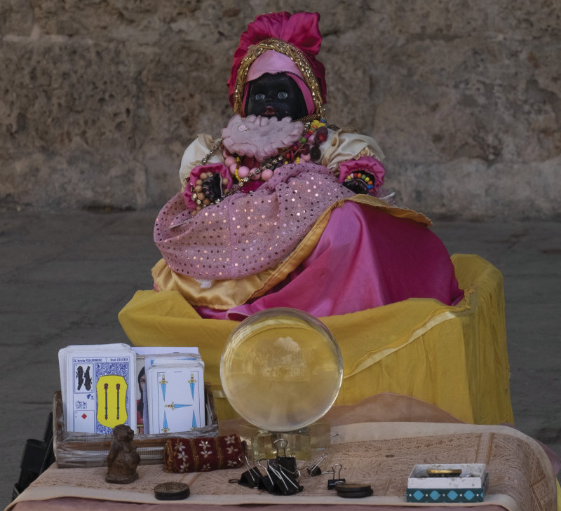 Madame Fortune Teller's Guardian doll.