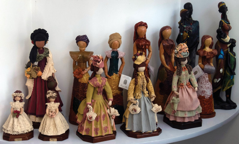 COLLECTION OF DOLLS IN MEDIEVAL DRESS SOLD INDIVIDUALLY IMMACULATE 