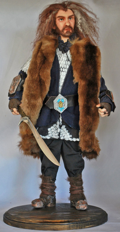 Thorin, 19 inches, is the leader of a band of dwarves in J.R.R. Tolkien’s “The Hobbit.”