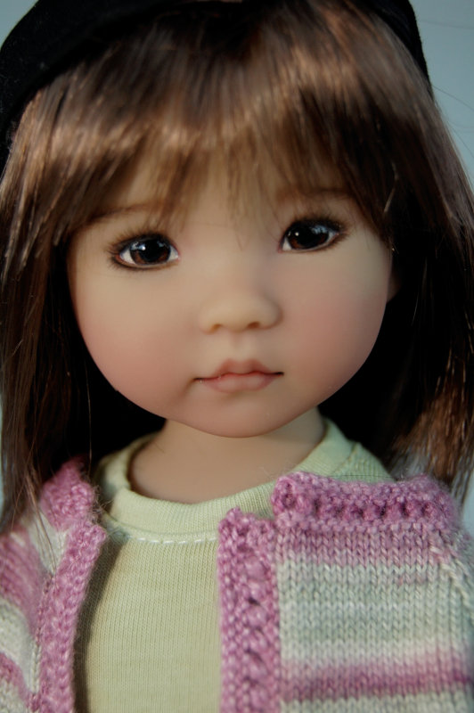 Close-up of Cassidy, a Little Darling design by Dianna Effner.